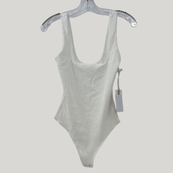 NEW Good American Scuba Modern Tank Bodysuit — Compressive Stretch Bodysuit Med - Picture 2 of 7